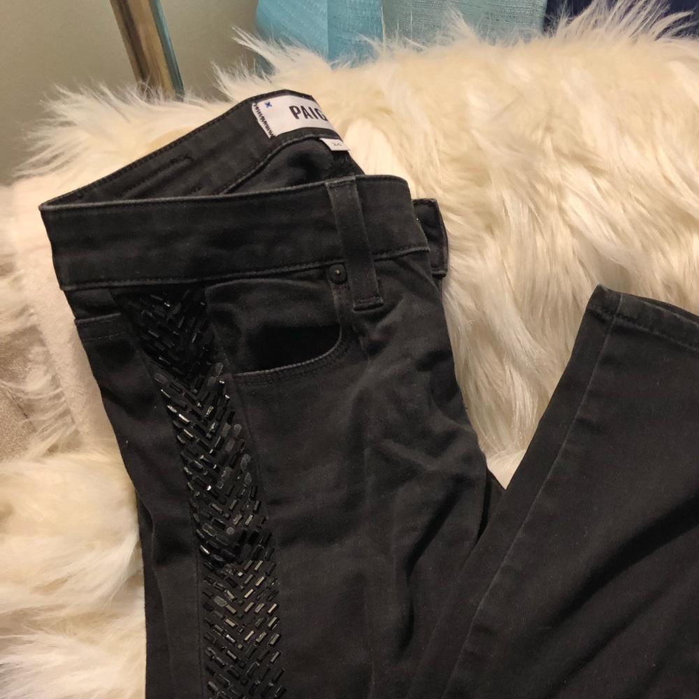 Paige denim ash black